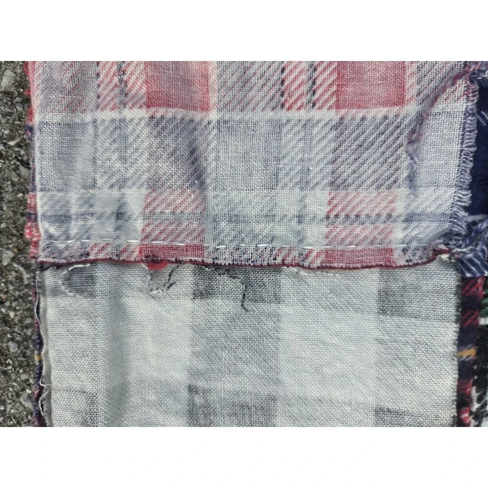 Patch HandquiltedTop 68x79 Inches With Flaws